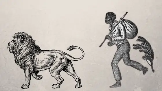 The-Lion-and-the-Poor-Slave