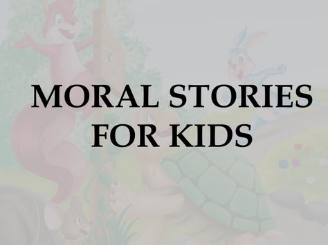 short moral stories for kids